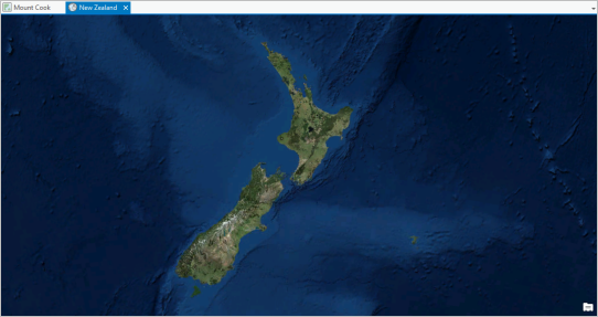 新西兰影像地图